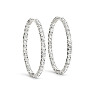 Ladies Hoop Earring 41011