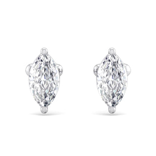 Timeless Marquise Lab Grown Diamond Stud Earrings