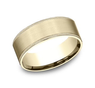 Mens Gold Wedding Band CF188749