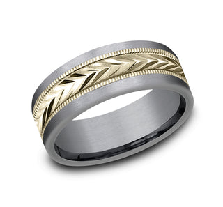 Mens Tantalum Wedding Band CF378003