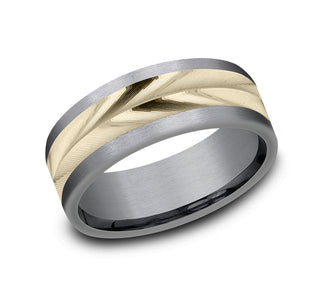 Mens Tantalum Wedding Band CF378005