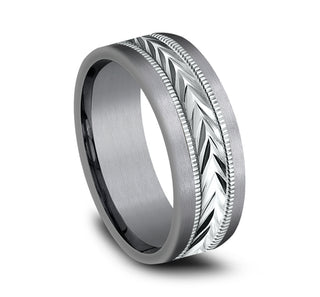 Mens Tantalum Wedding Band CF388003