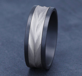 Mens Tantalum Wedding Band CF388005