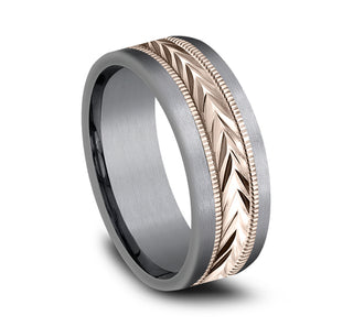 Mens Tantalum Wedding Band CF398003