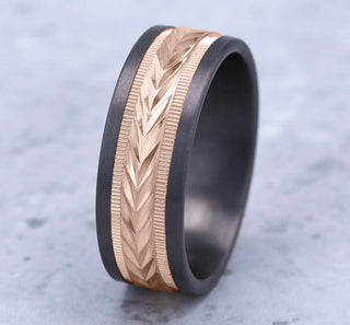 Mens Tantalum Wedding Band CF398003