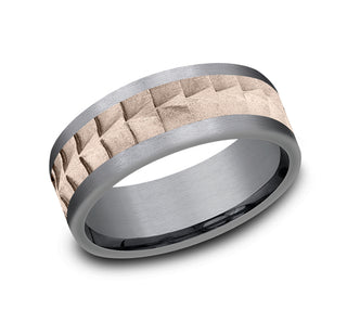 Mens Tantalum Wedding Band CF398765