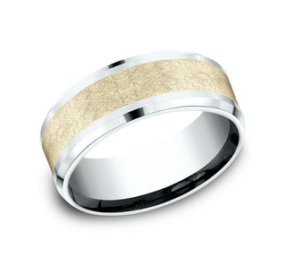 Mens Gold Wedding Band CF418070