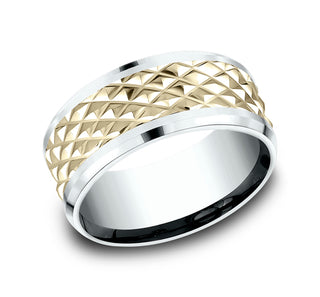 Mens Gold Wedding Band CF419679