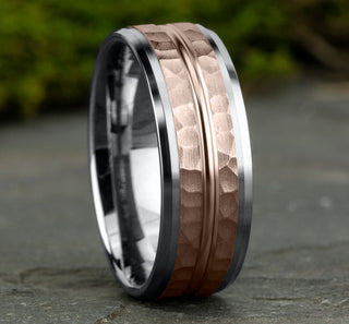 Mens Gold Wedding Band CF438185