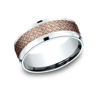 Mens Gold Wedding Band CF938853