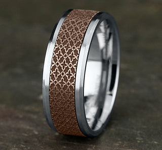 Mens Gold Wedding Band CF938853