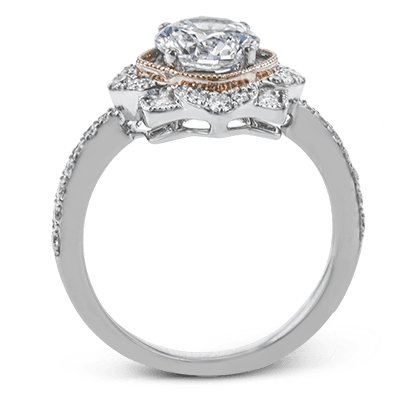18k Gold Two-Tone LR2680 Engagement Ring