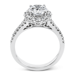 18k Gold White LR2696 Engagement Ring